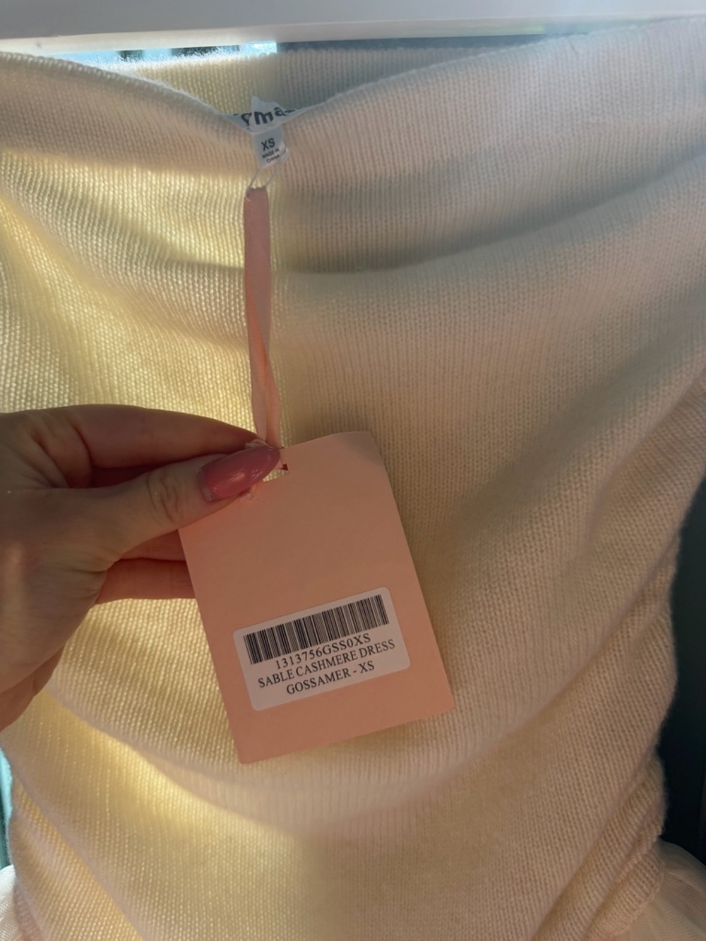 Reformation x New York City Ballet Sable Cashmere mini dress - Picture 2 of 6